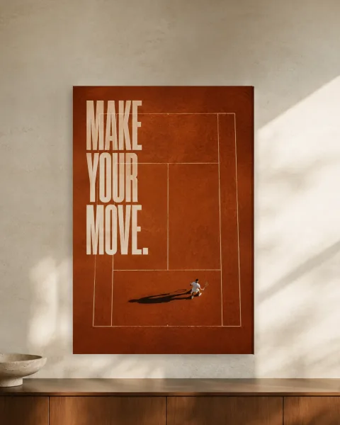 Make Your Move styled in an interior