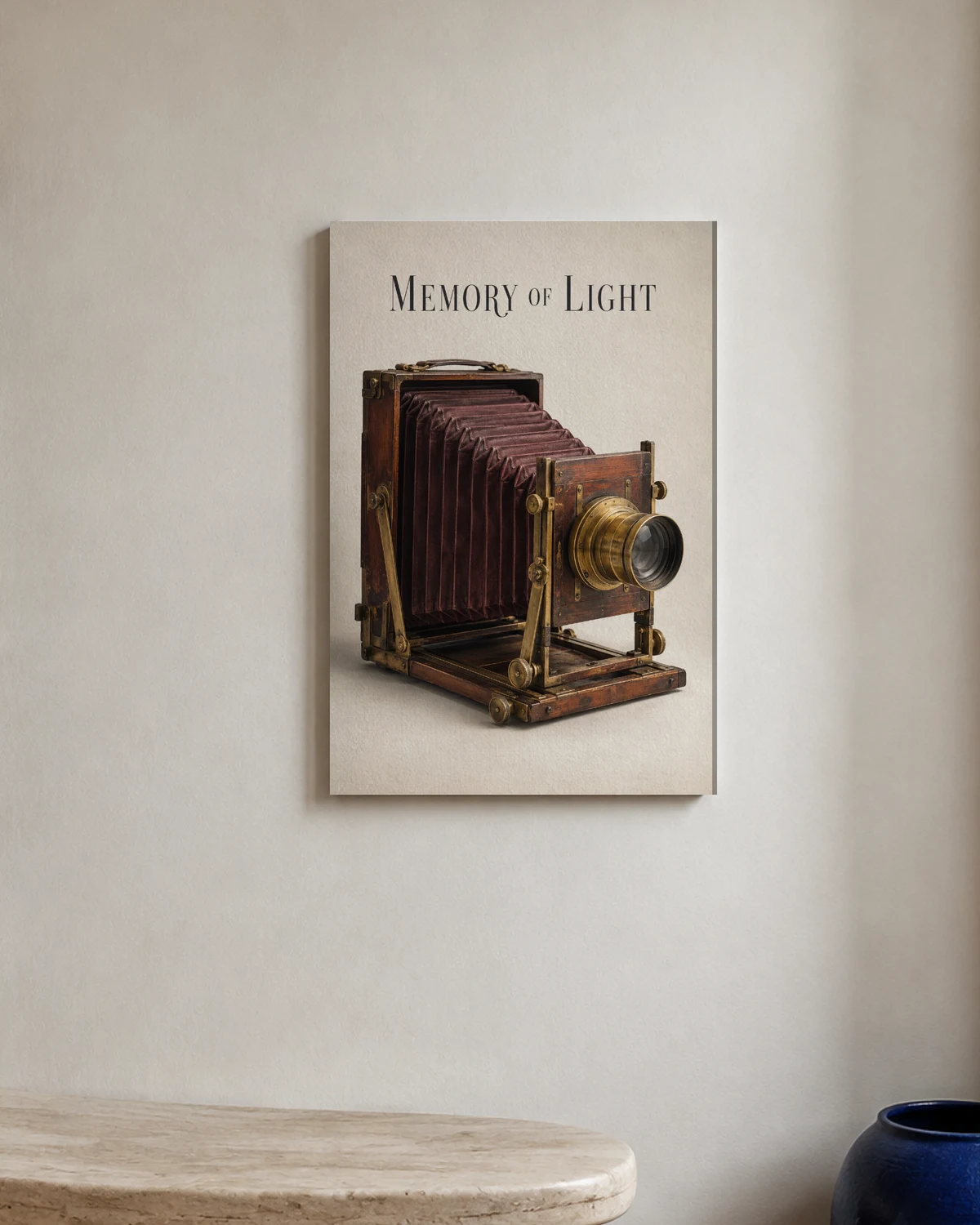 Memory Of Light — A bright entryway with natural textures