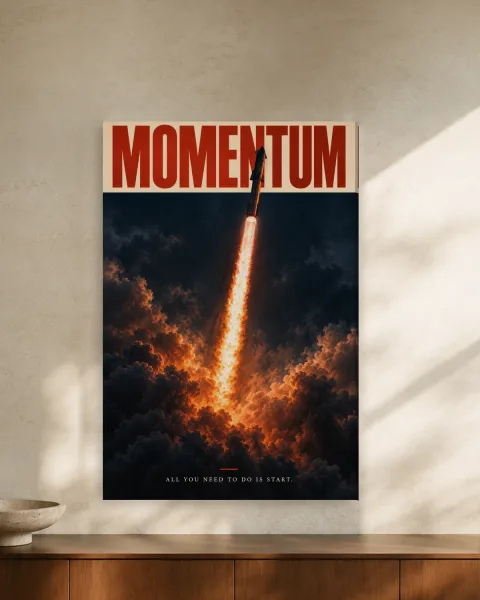Momentum / Cinematic styled in an interior
