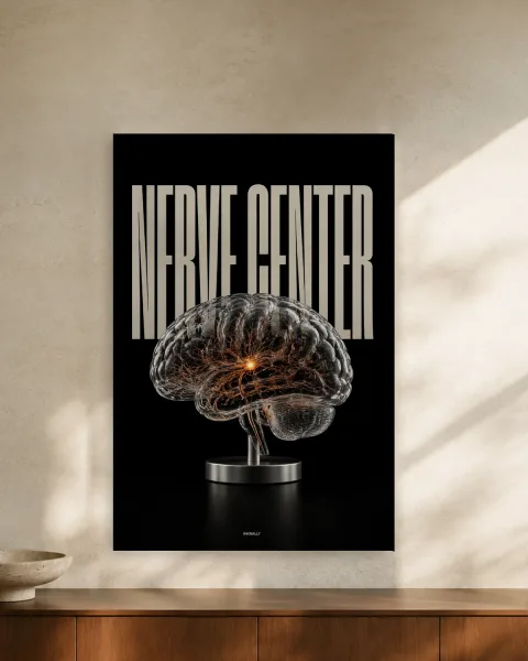 Nerve Center styled in an interior