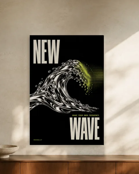 New Wave styled in an interior