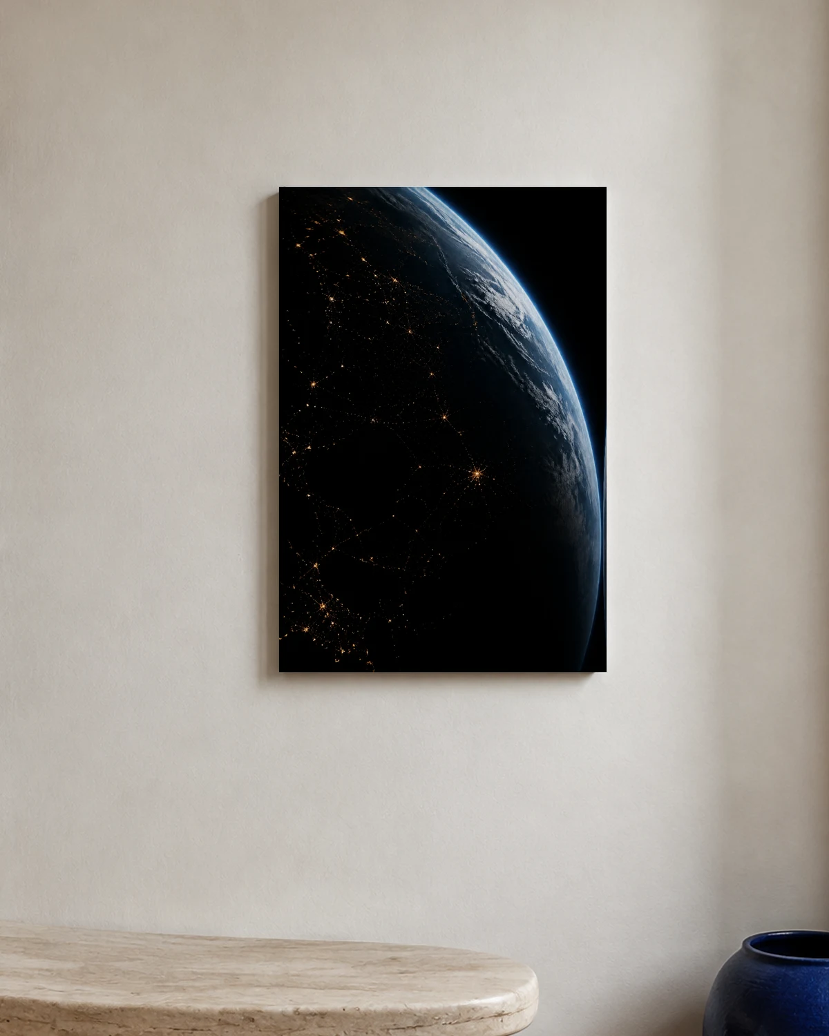 Night Hemisphere — A brighter everyday backdrop.