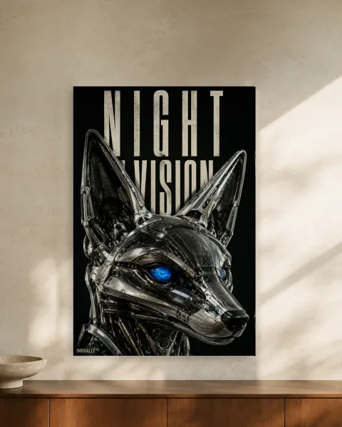Night Vision styled in an interior