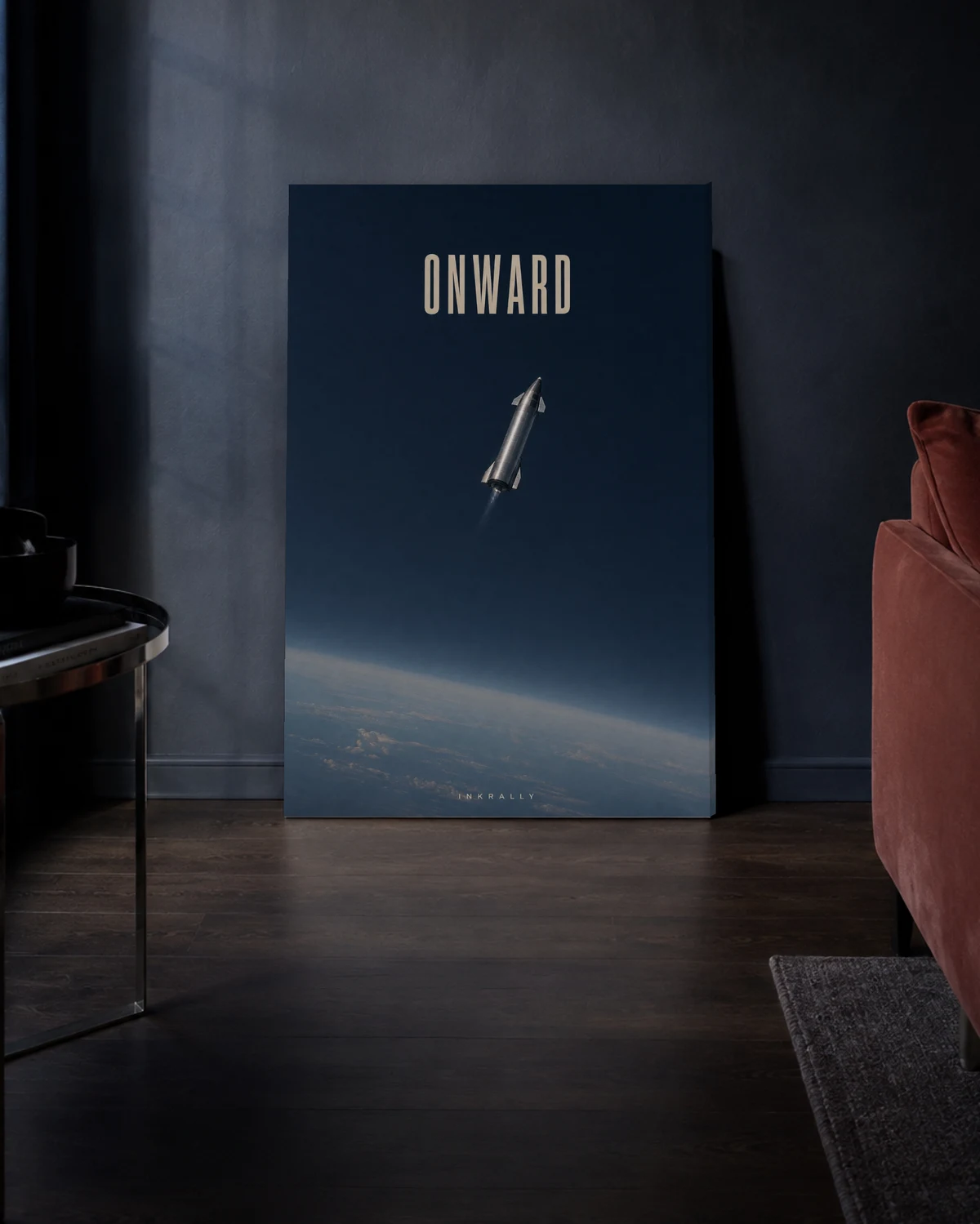 Onward — A richer evening setting.