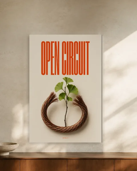 Open Circuit / Ginkgo styled in an interior