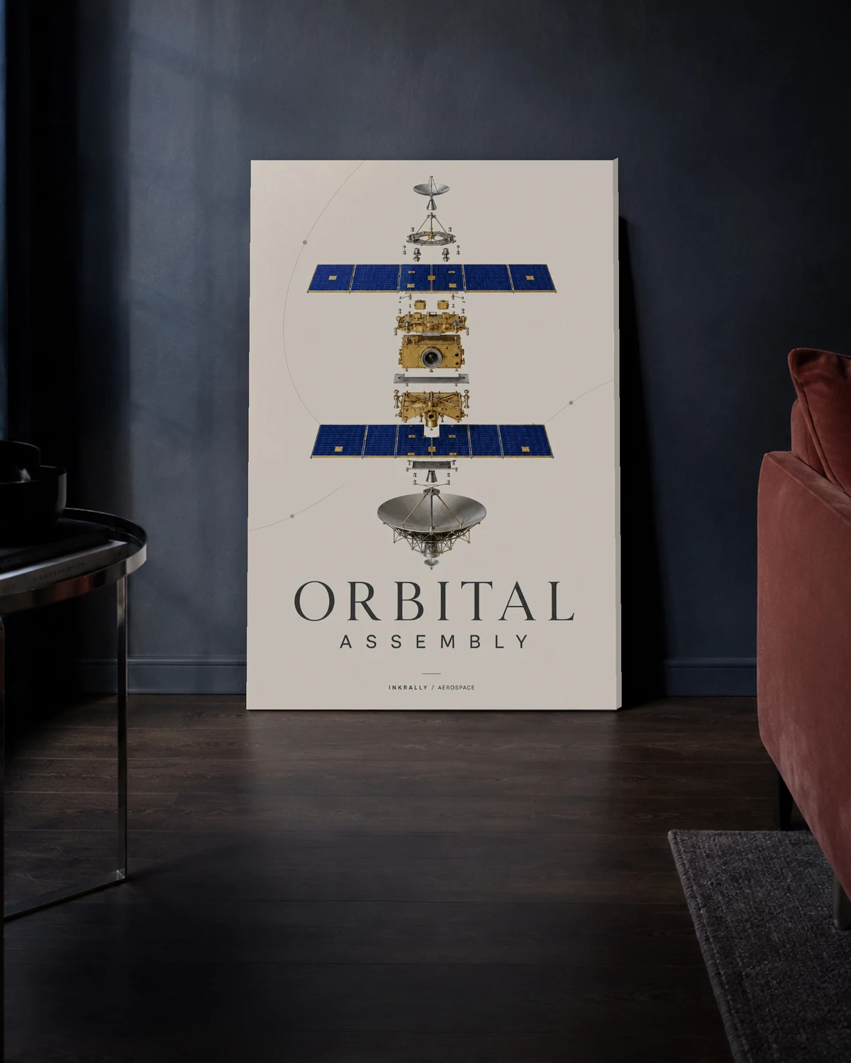 Orbital Assembly — A richer evening setting.
