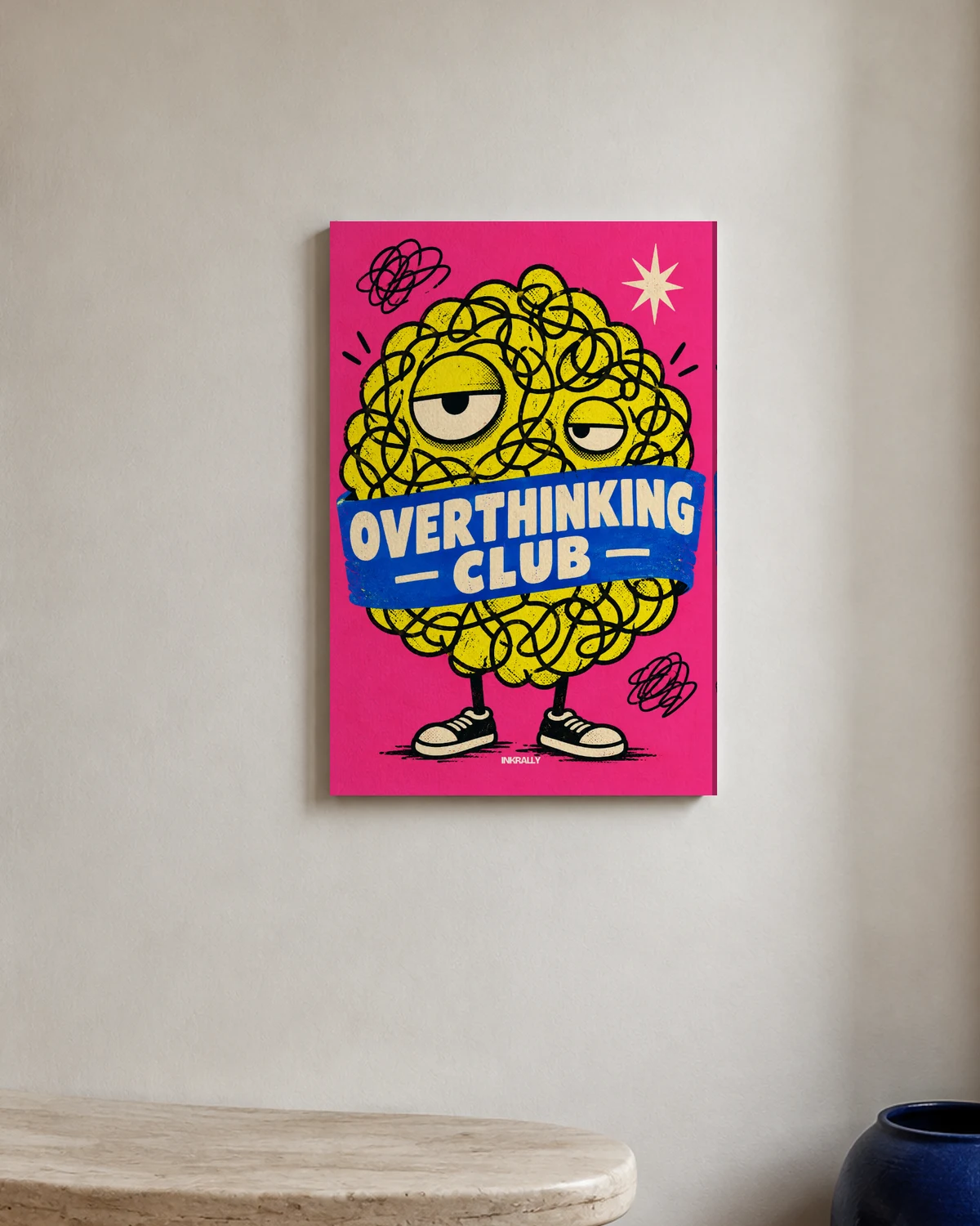 Overthinking Club — A bright entryway with natural textures