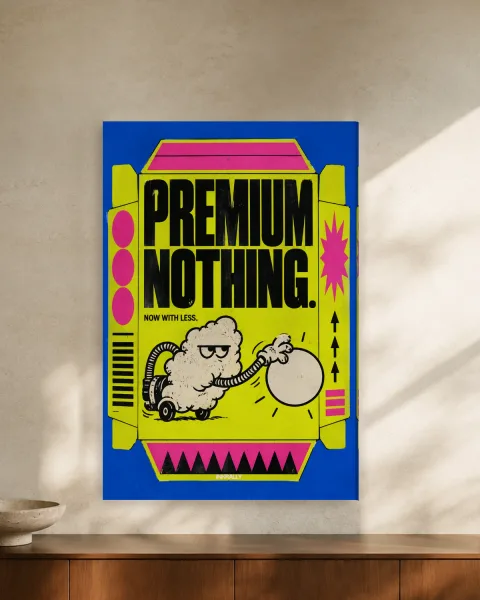 Premium Nothing styled in an interior