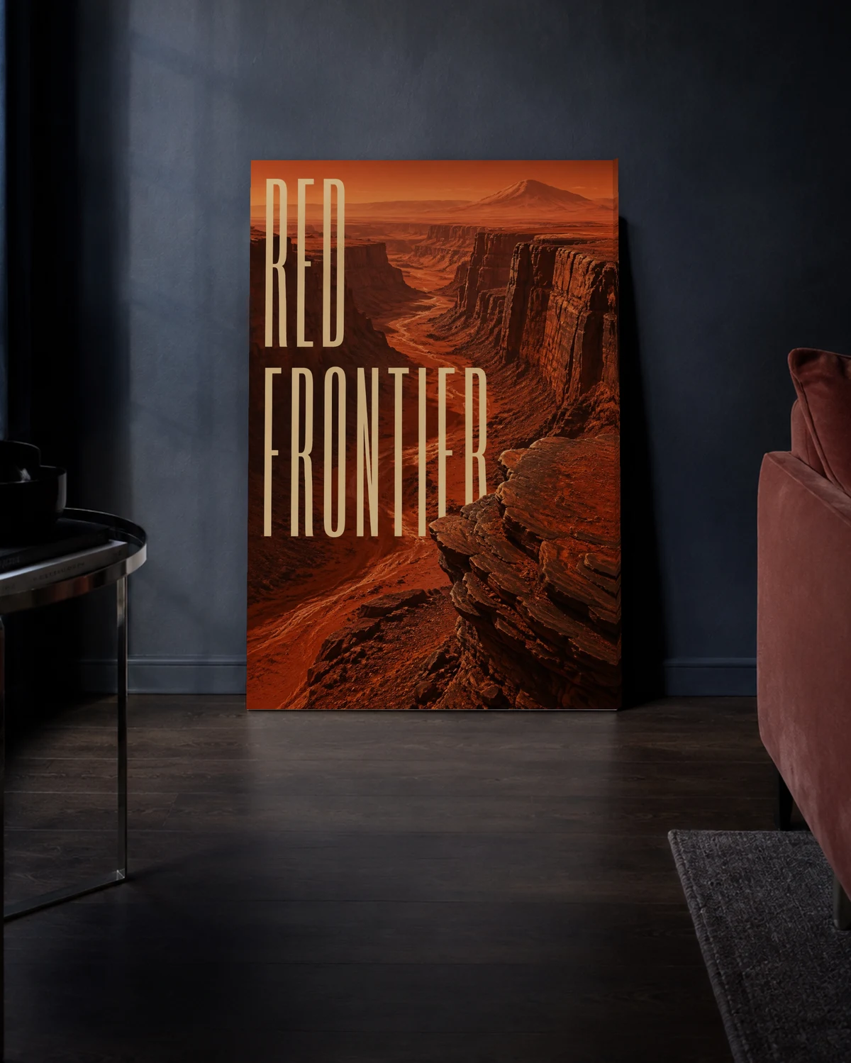 Red Frontier — A richer evening setting.