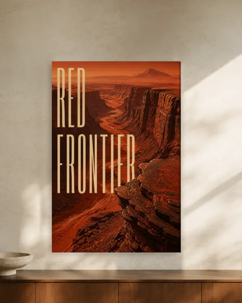 Red Frontier styled in an interior