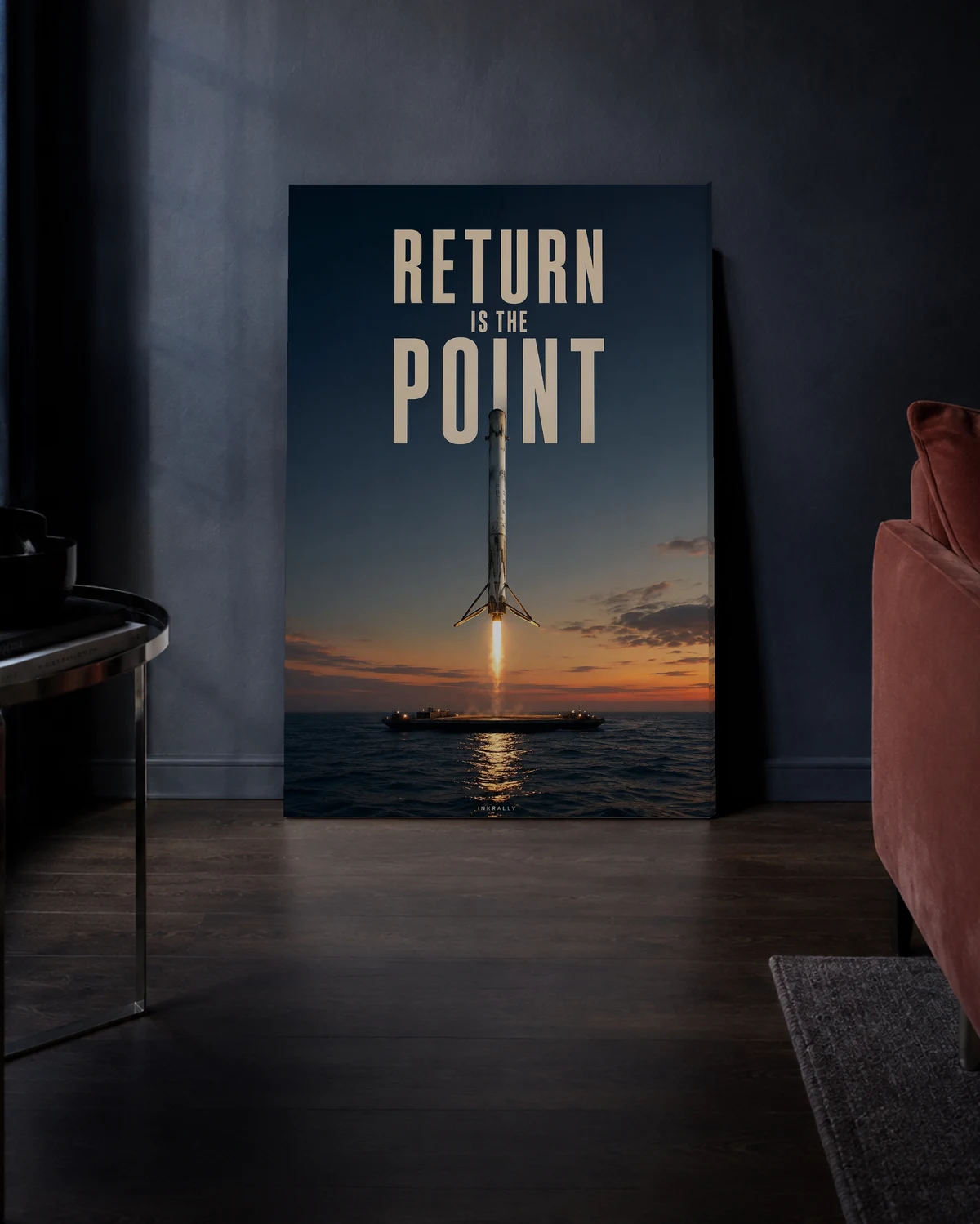 Return Is The Point — A richer evening setting.