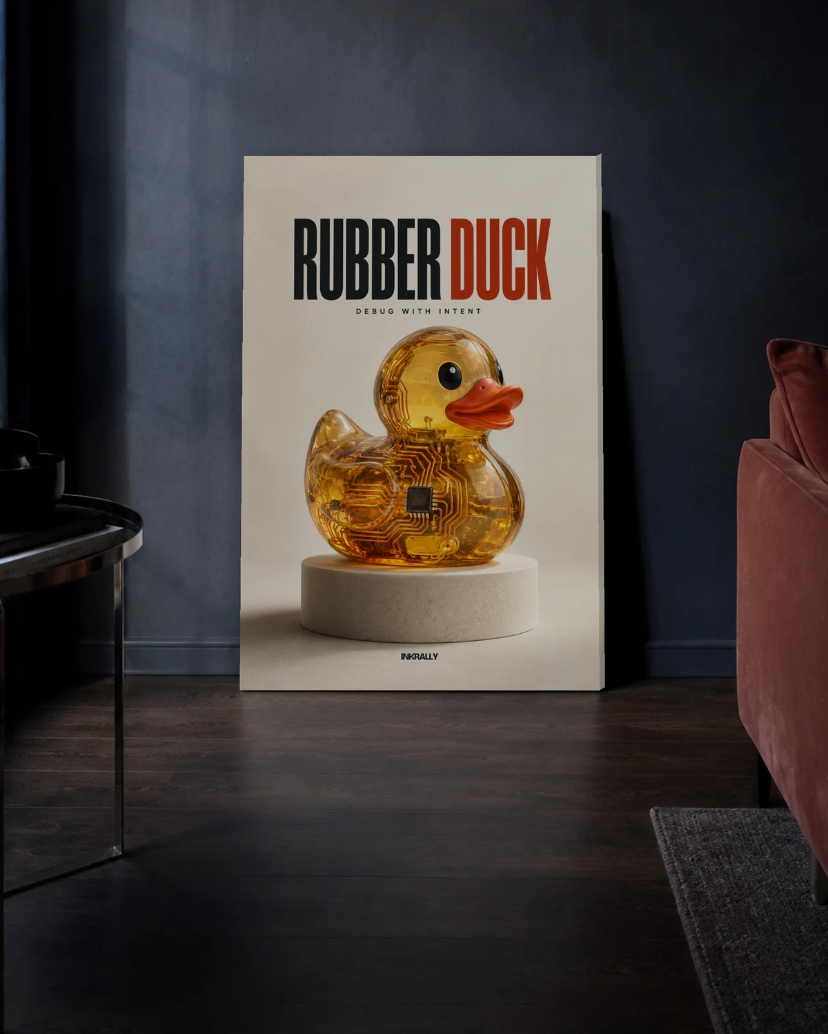 Rubber Duck — A relaxed living-room setting