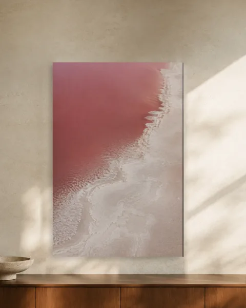 Salt & Silence styled in an interior