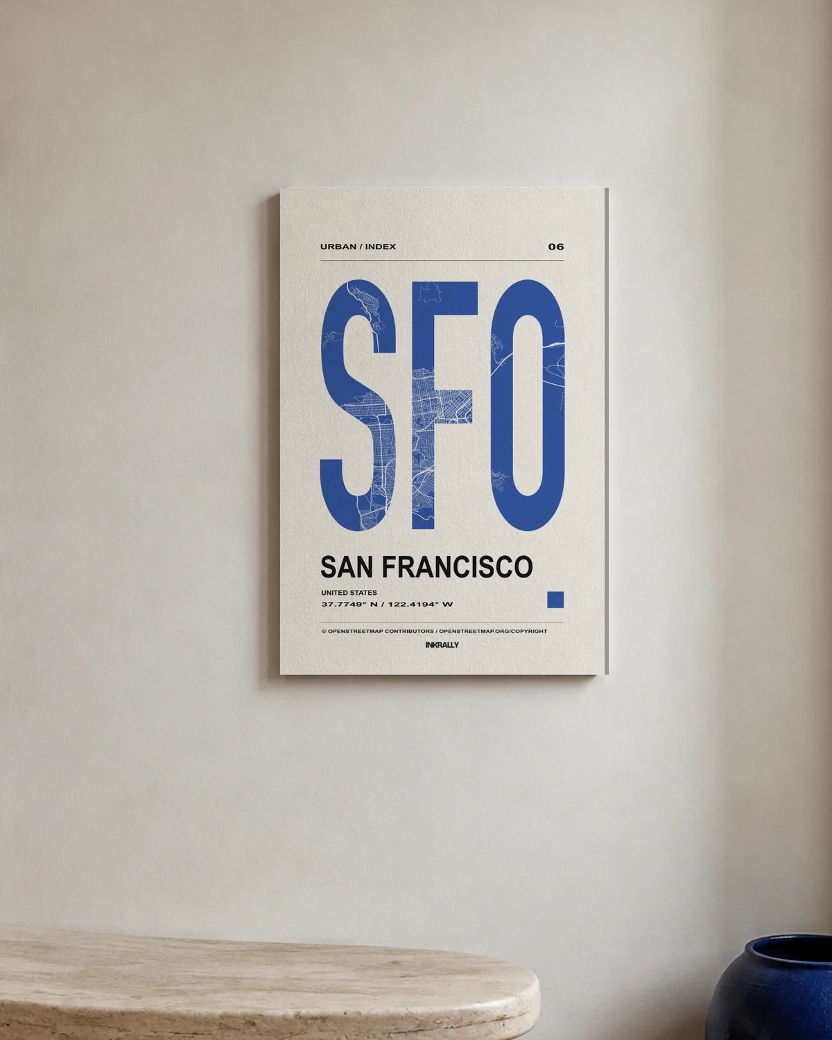 San Francisco / Urban Index — A bright entryway with natural textures