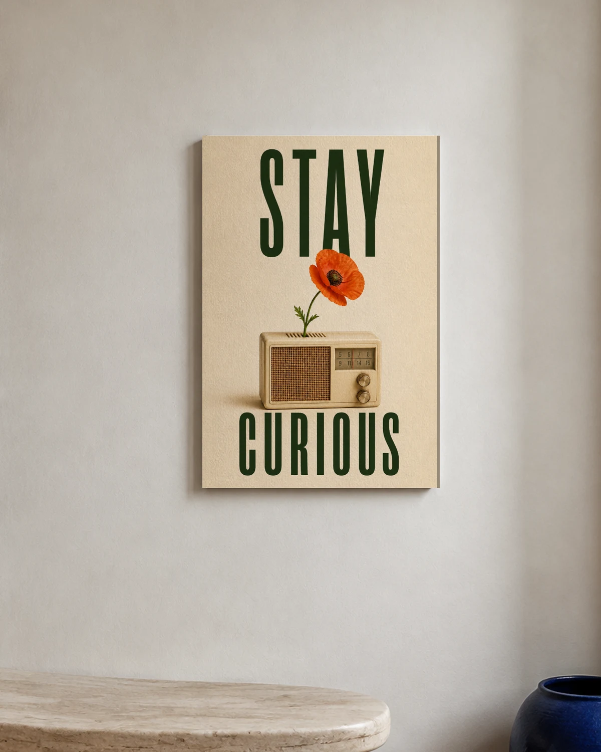 Stay Curious — A brighter everyday backdrop.