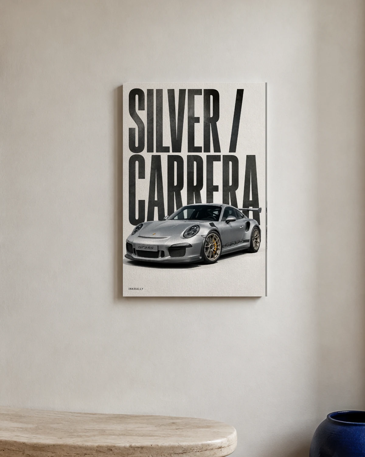 Silver Carrera — A brighter everyday backdrop.