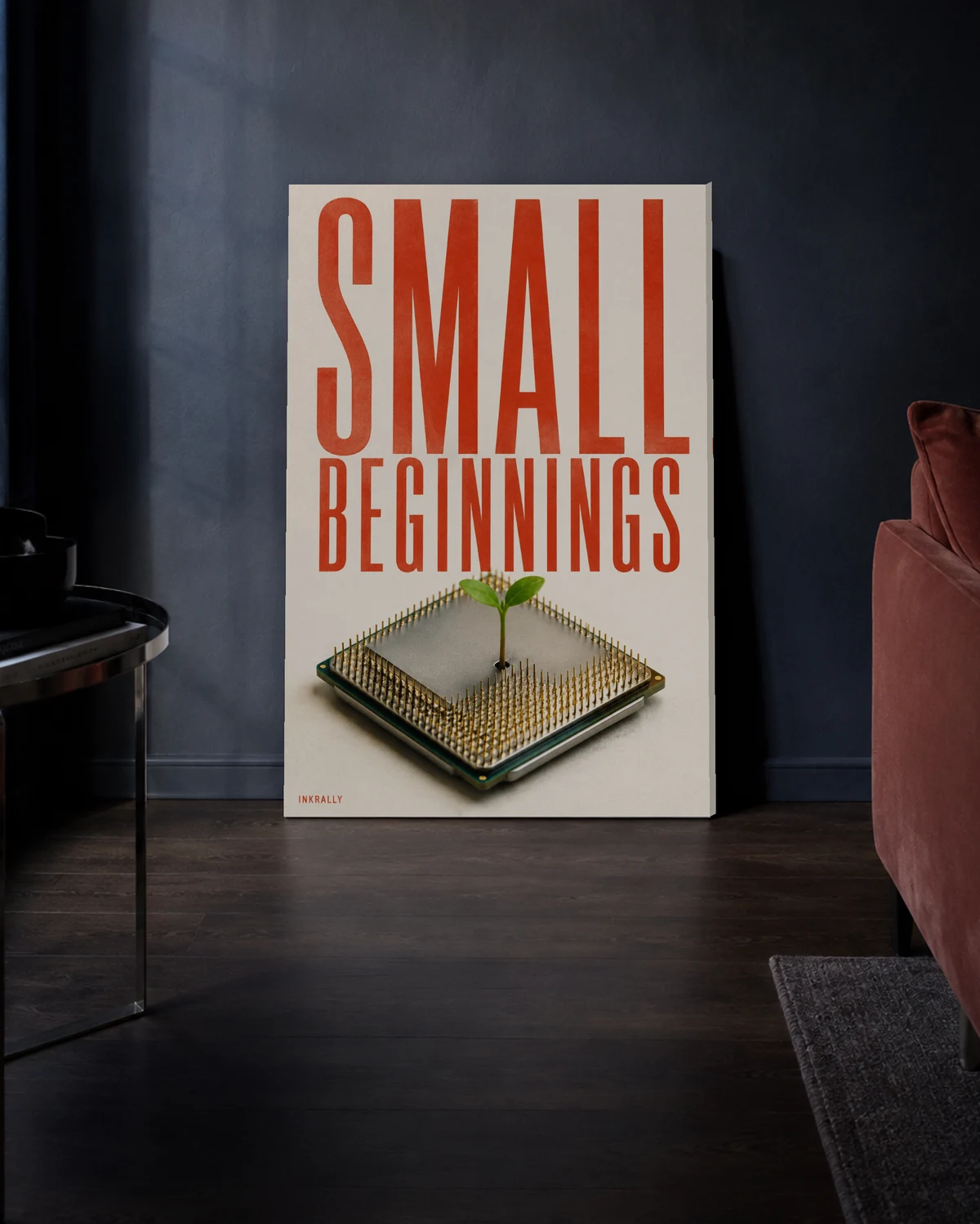 Small Beginnings — A richer evening setting.