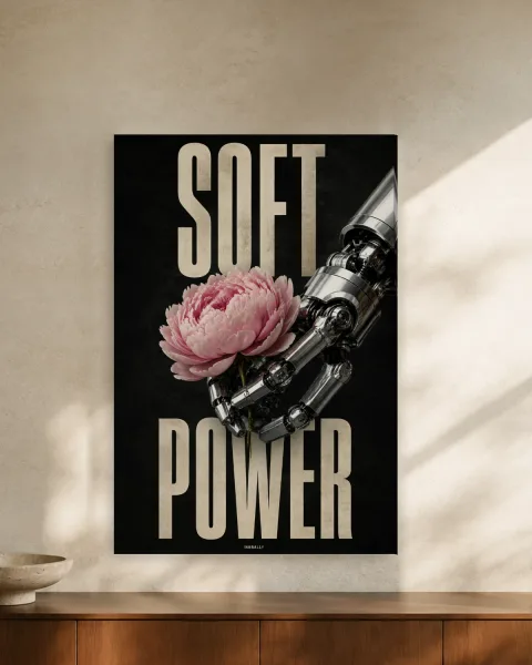 Soft Power styled in an interior