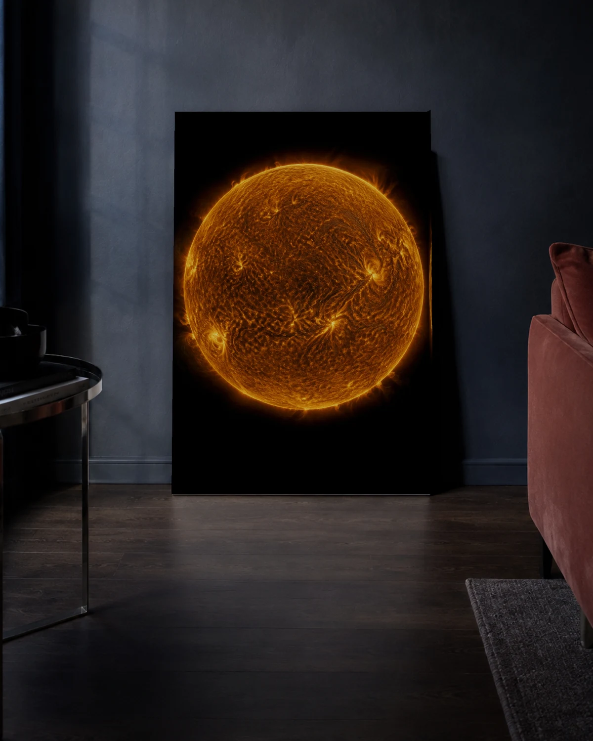 Solar Study — A richer evening setting.