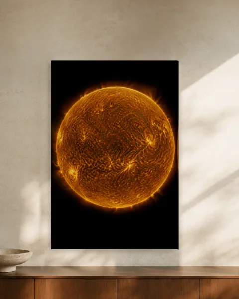 Solar Study styled in an interior