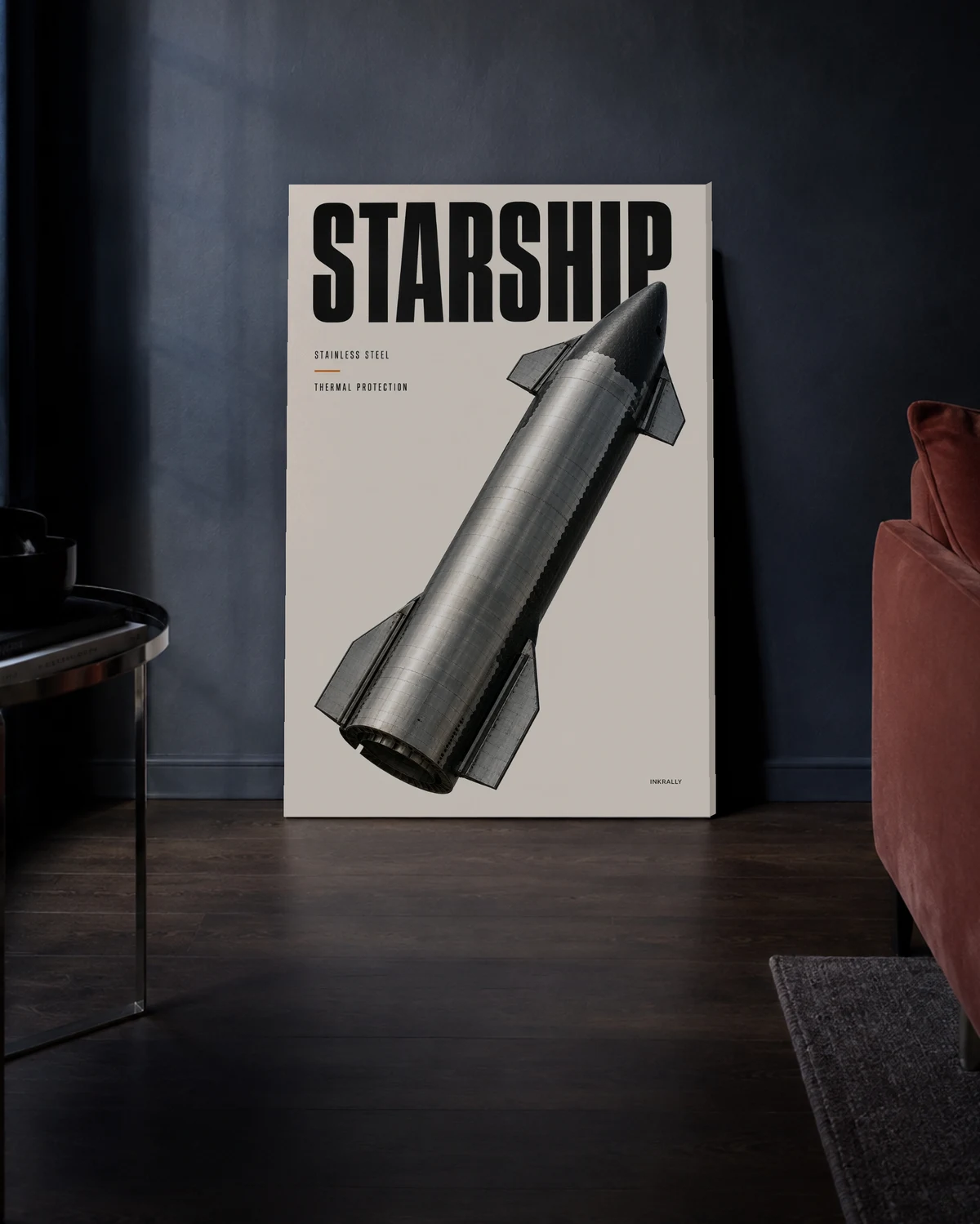Starship / Stainless Study — A richer evening setting.