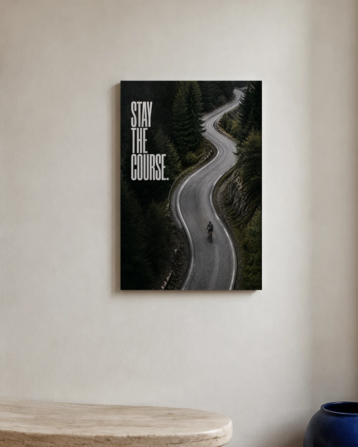 Stay the Course — A brighter everyday backdrop.