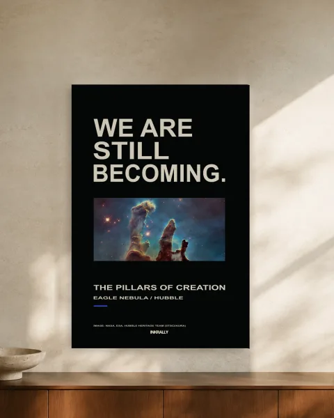 Still Becoming / Cosmos styled in an interior