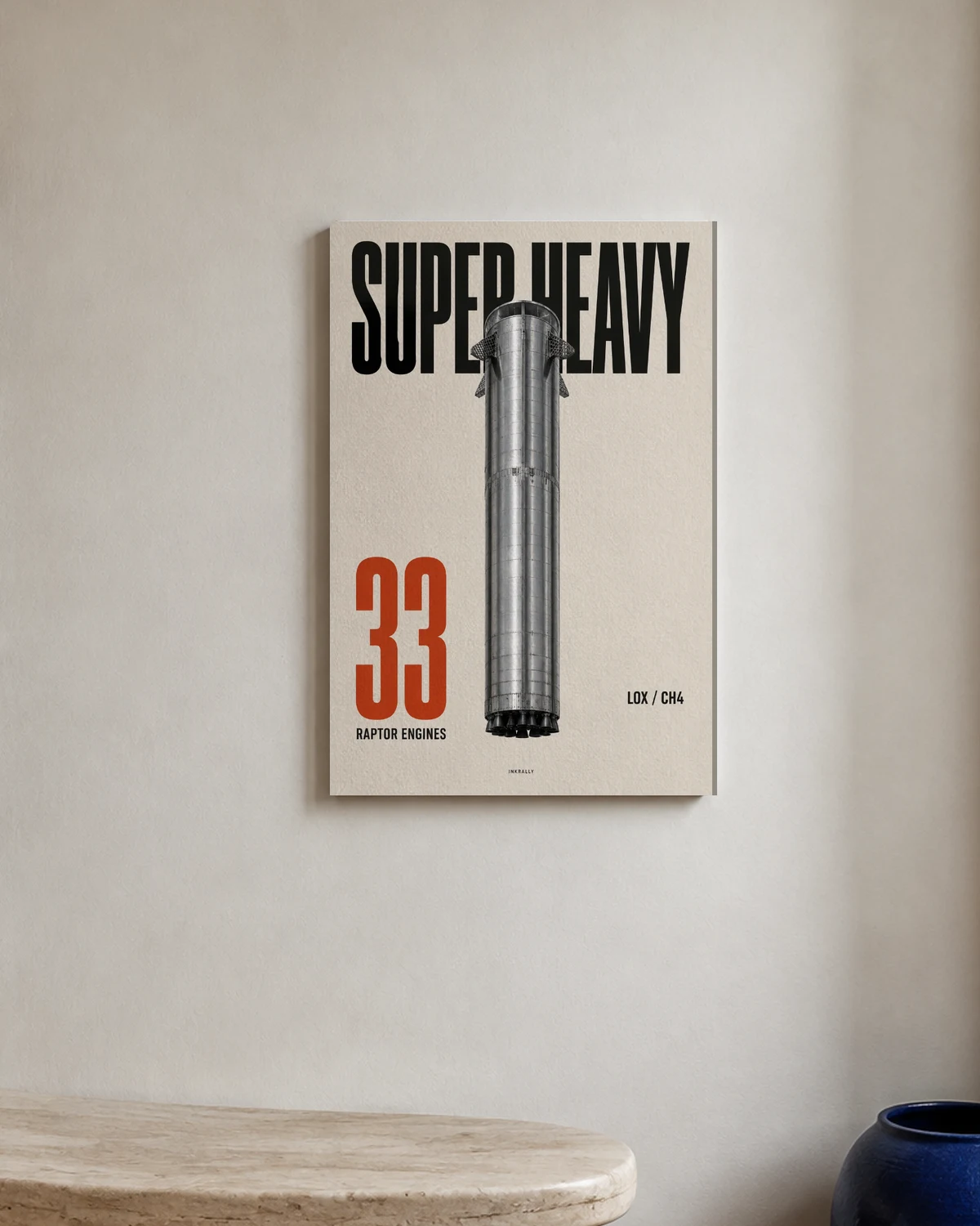 Super Heavy / 33 — A brighter everyday backdrop.