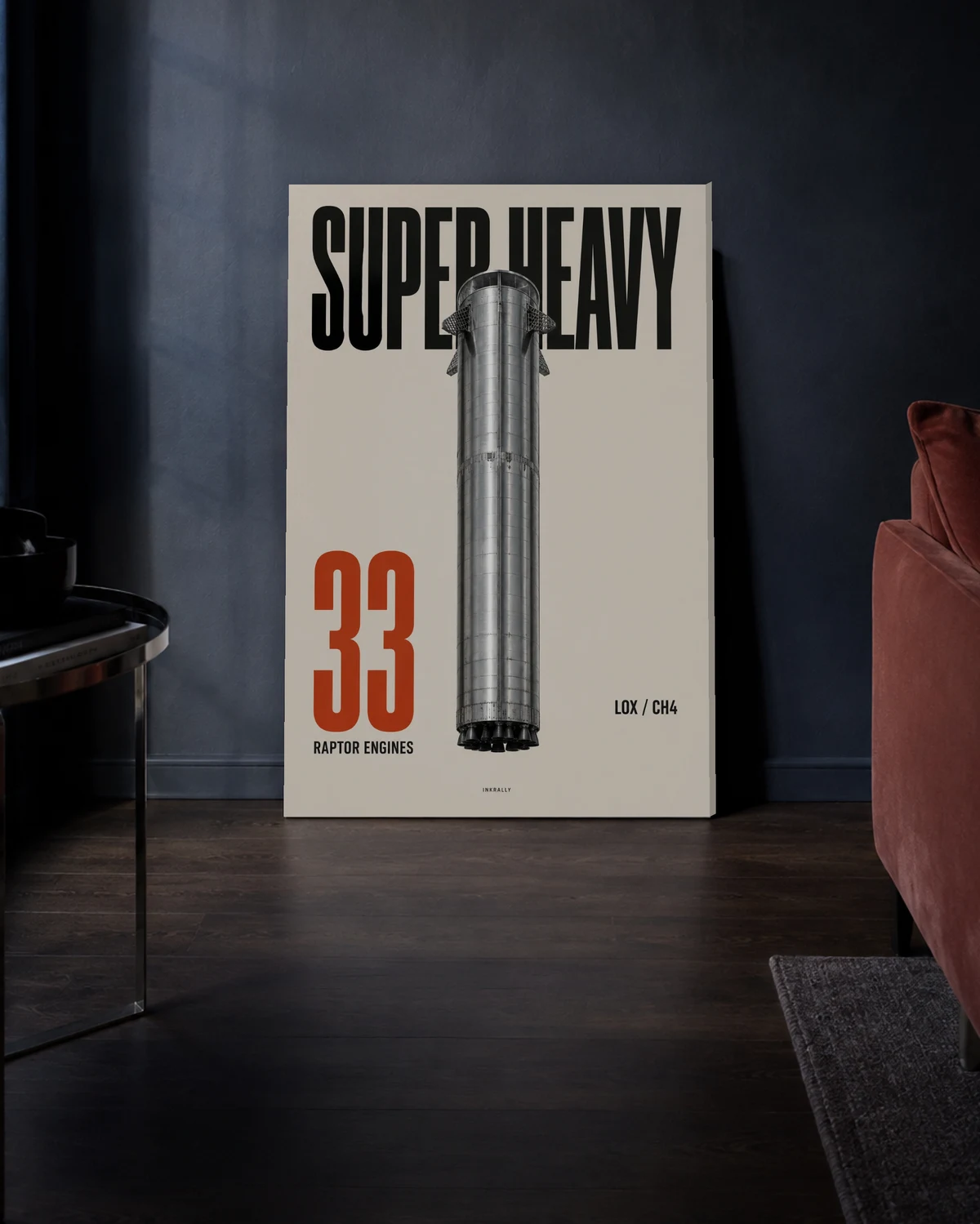 Super Heavy / 33 — A richer evening setting.