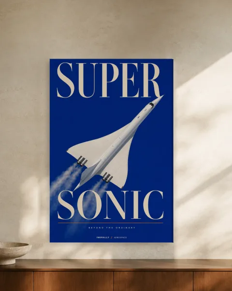 Supersonic styled in an interior