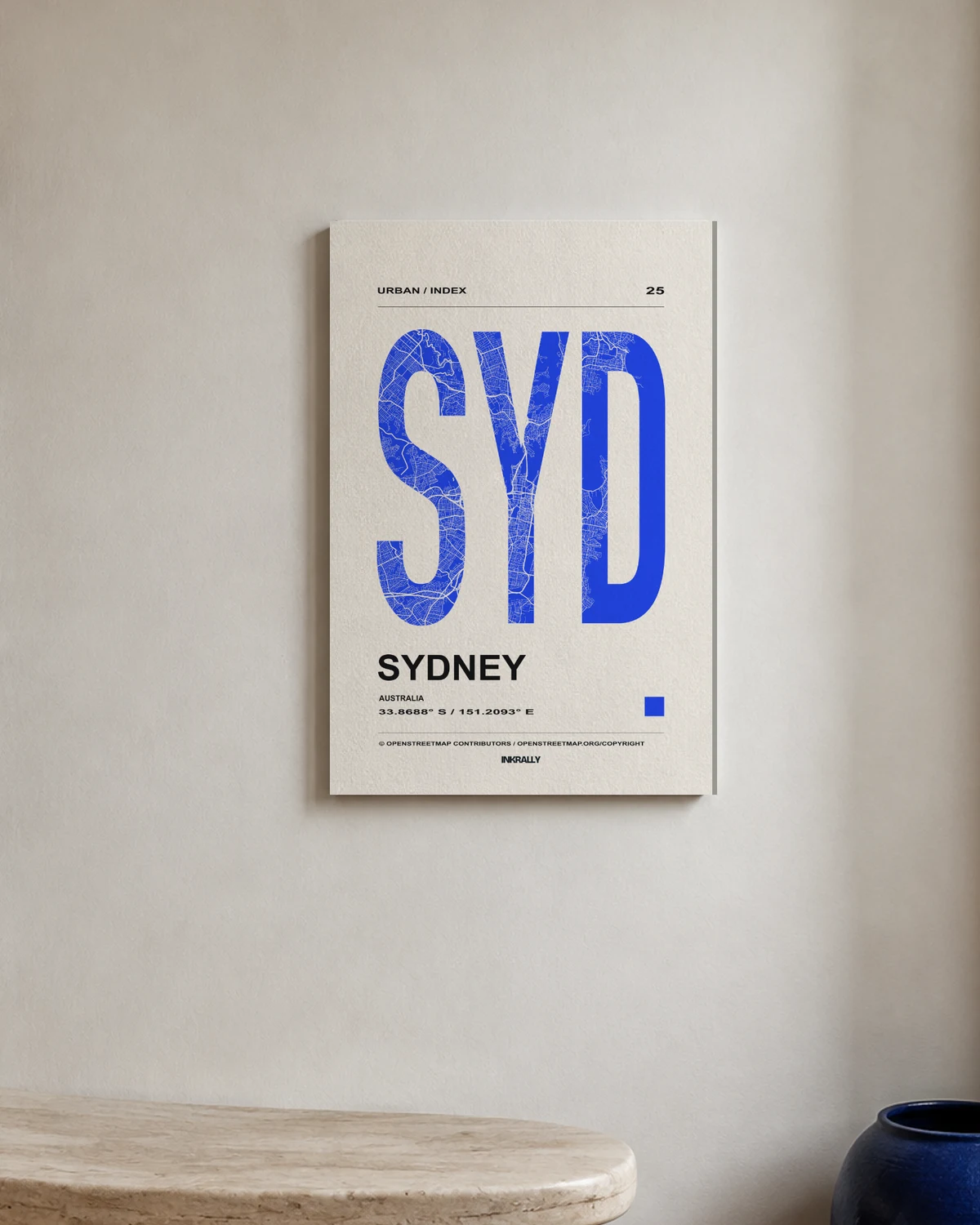Sydney / Urban Index — A bright entryway with natural textures