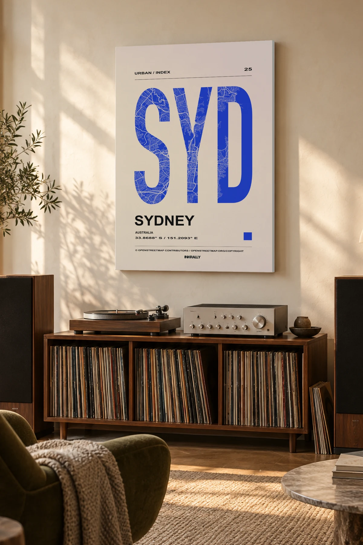Sydney / Urban Index — A considered listening room with warm natural light