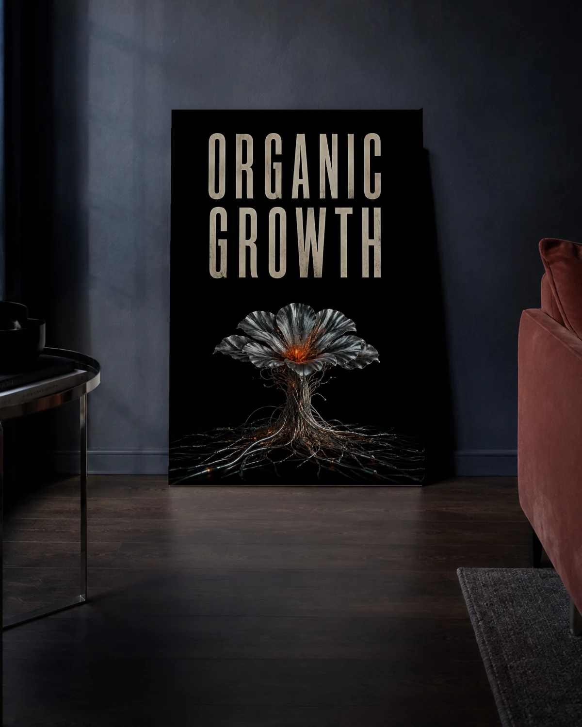 Organic Growth — A richer evening setting.