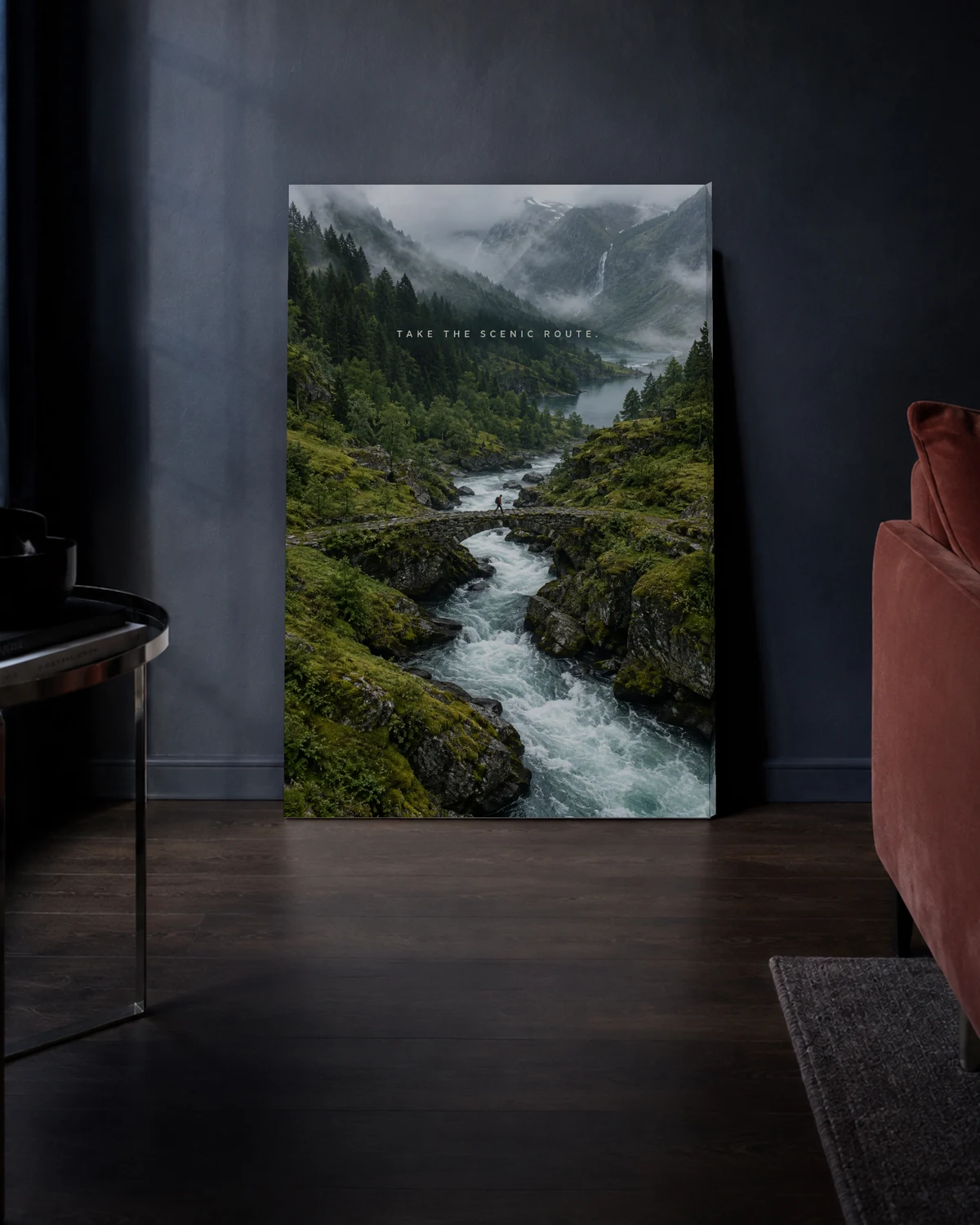 Take The Scenic Route — A relaxed living-room setting