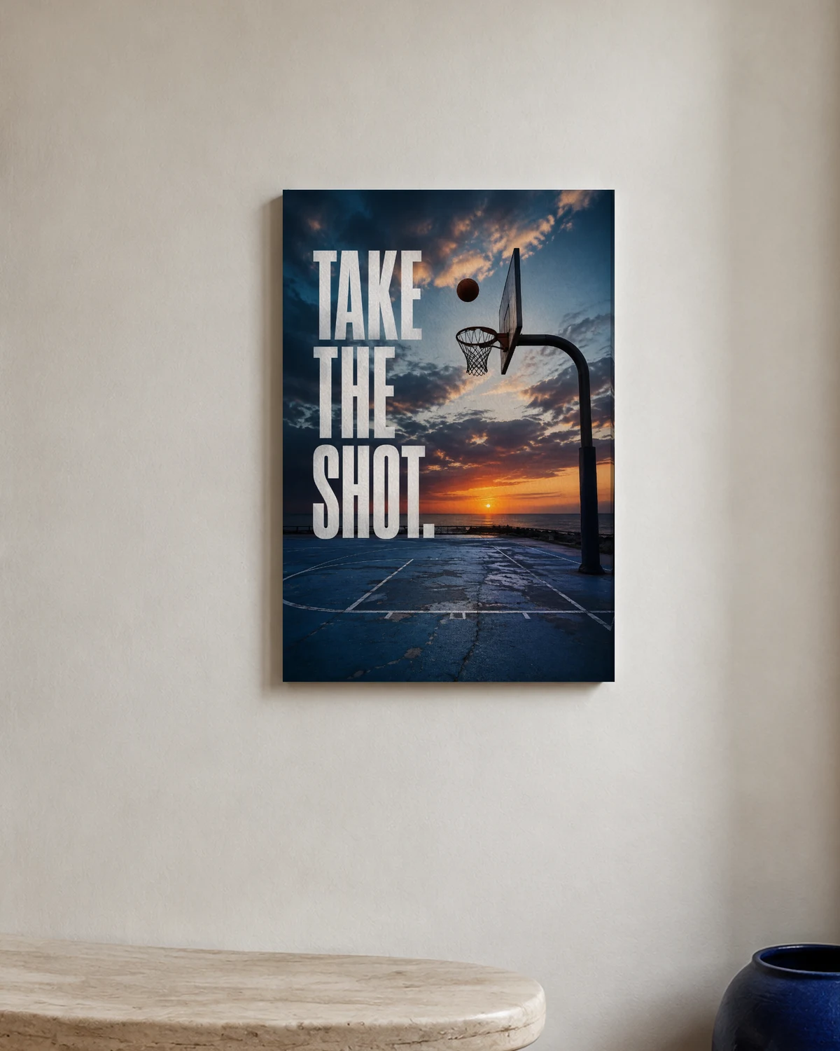 Take the Shot — A brighter everyday backdrop.
