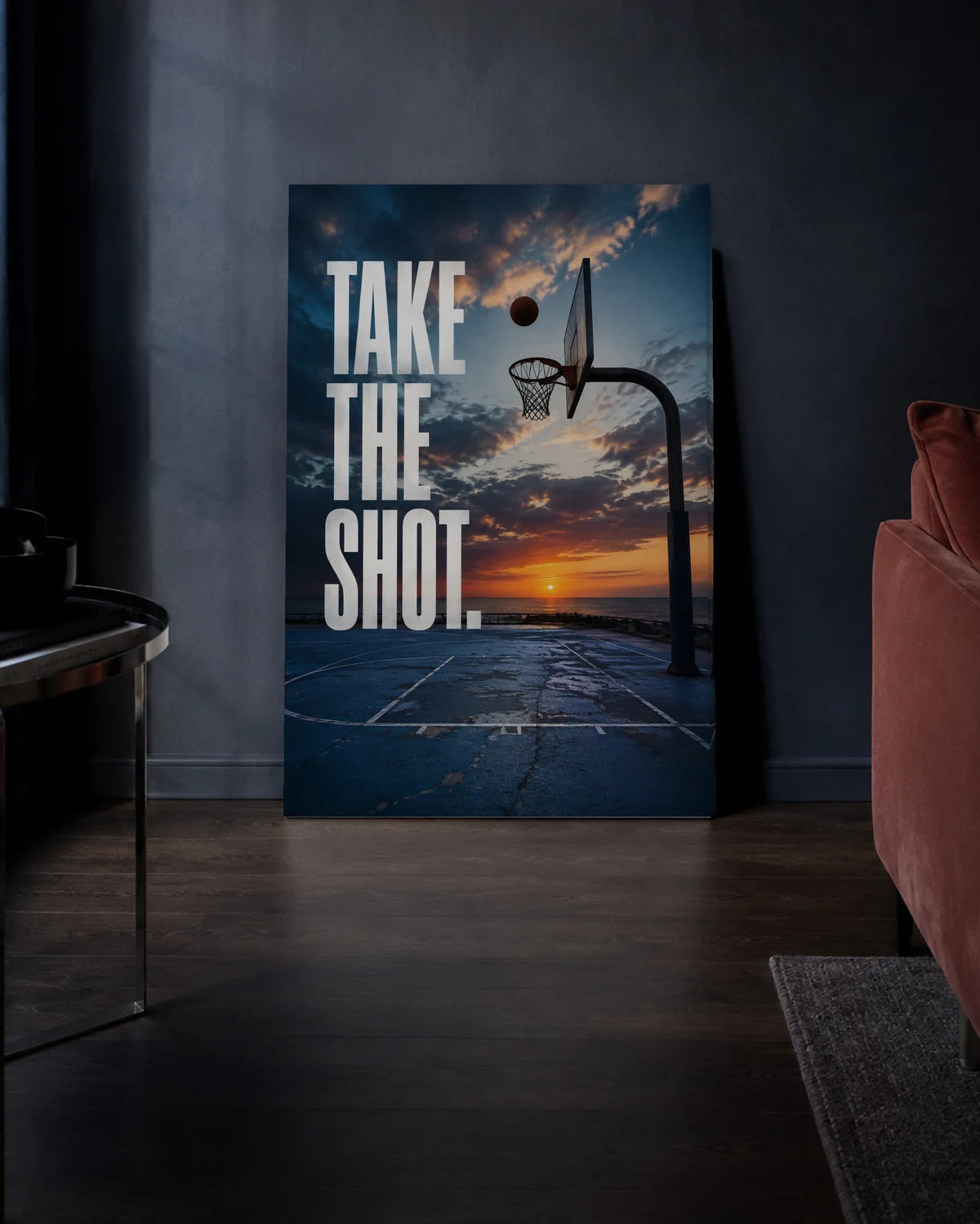 Take the Shot — A richer evening setting.