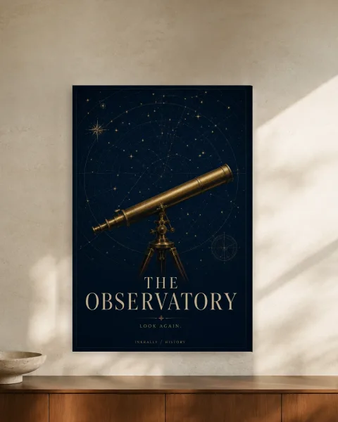 The Observatory styled in an interior
