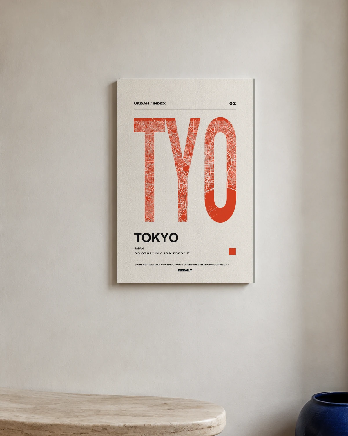 Tokyo / Urban Index — A bright entryway with natural textures