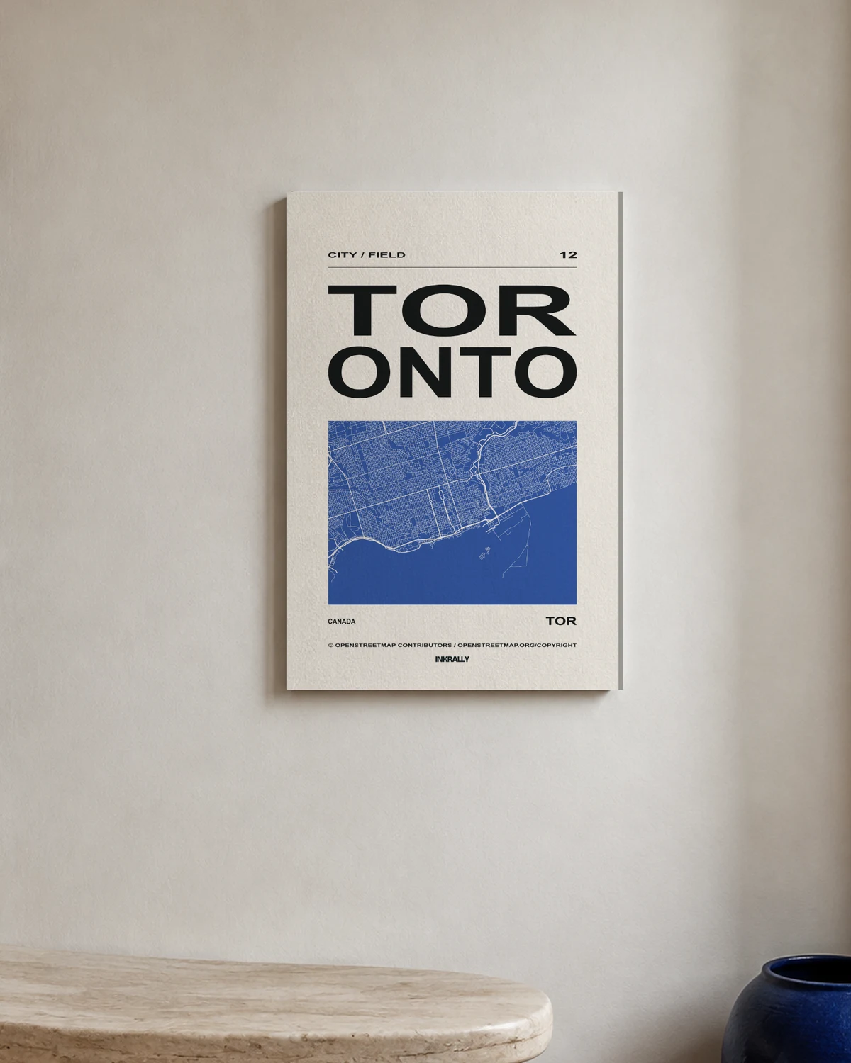 Toronto / City Field — A bright entryway with natural textures