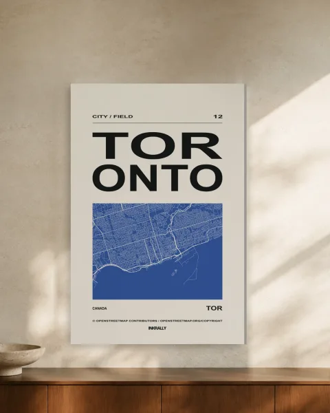 Toronto / City Field styled in an interior