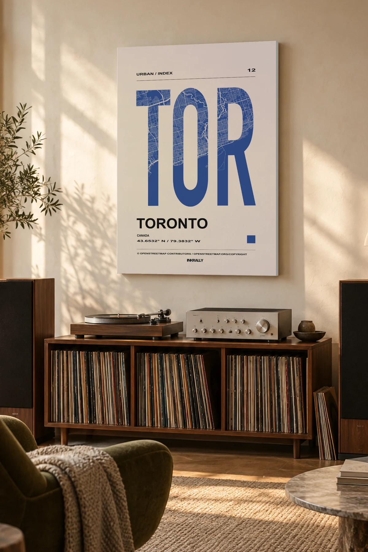 Toronto / Urban Index — A considered listening room with warm natural light