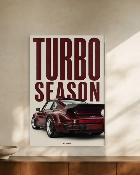 Turbo Season styled in an interior