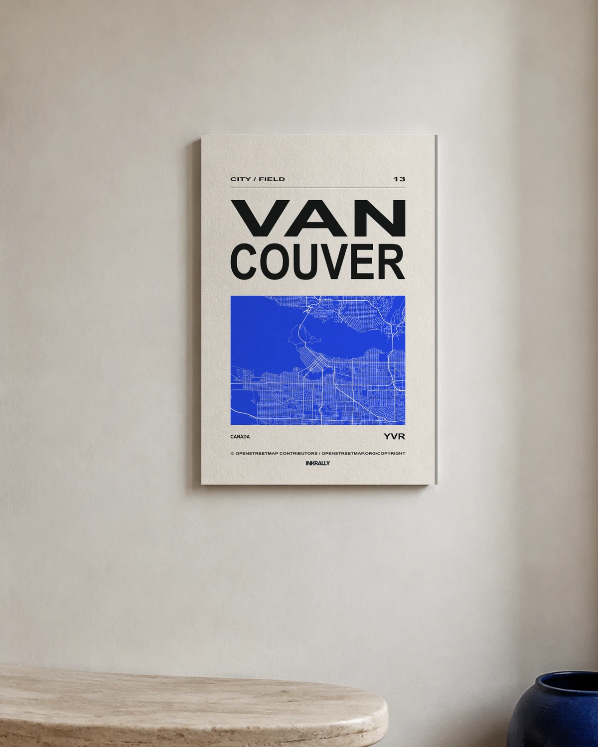 Vancouver / City Field — A bright entryway with natural textures