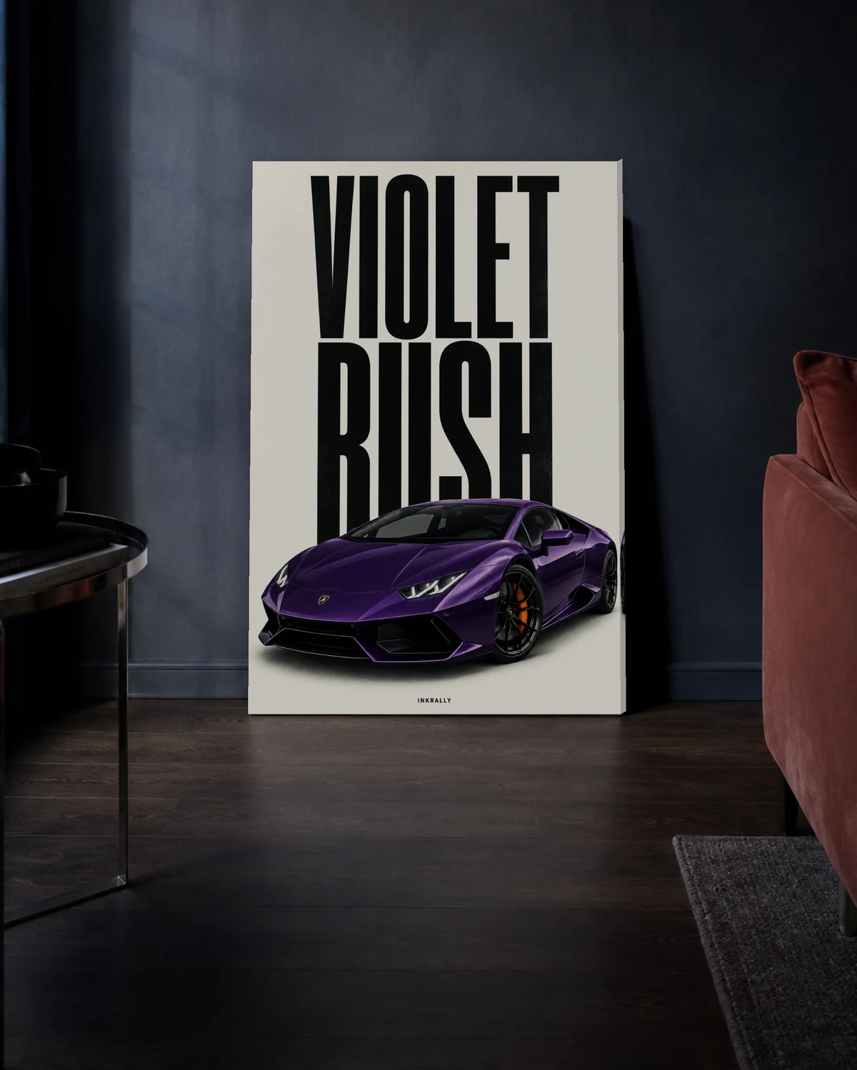 Violet Rush — A richer evening setting.