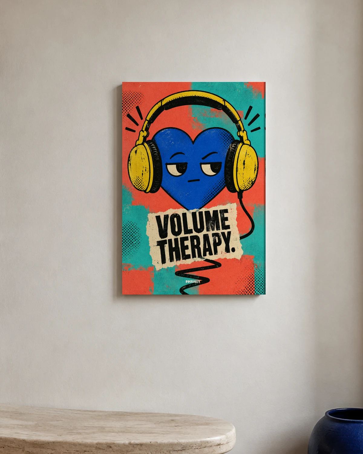 Volume Therapy — A bright entryway with natural textures