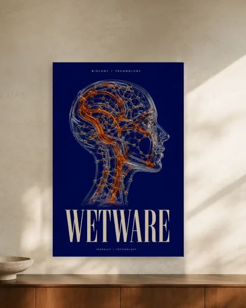 Wetware styled in an interior